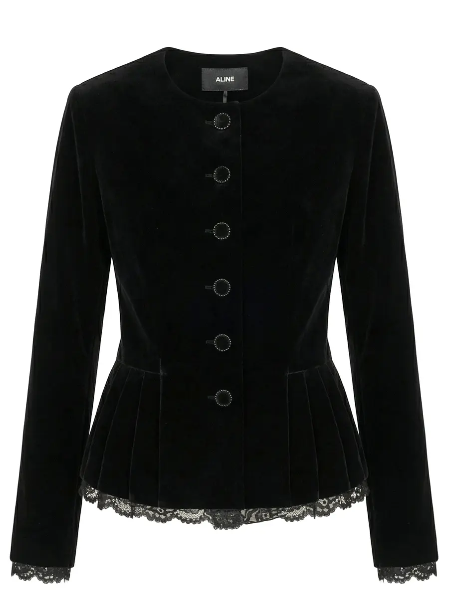 Пиджак бархатный