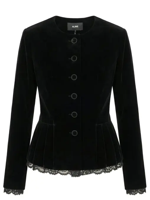 Пиджак бархатный ALINE