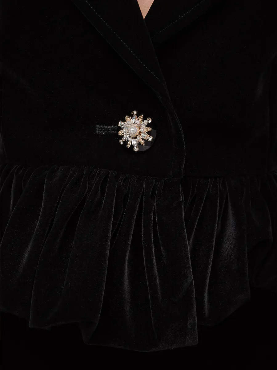 Жакет бархатный P'yero