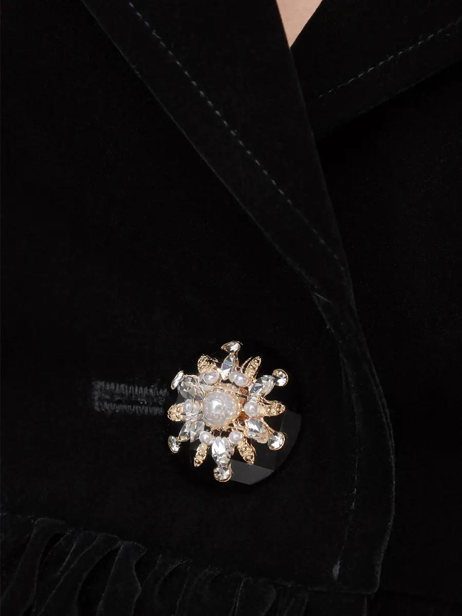 Жакет бархатный P'yero