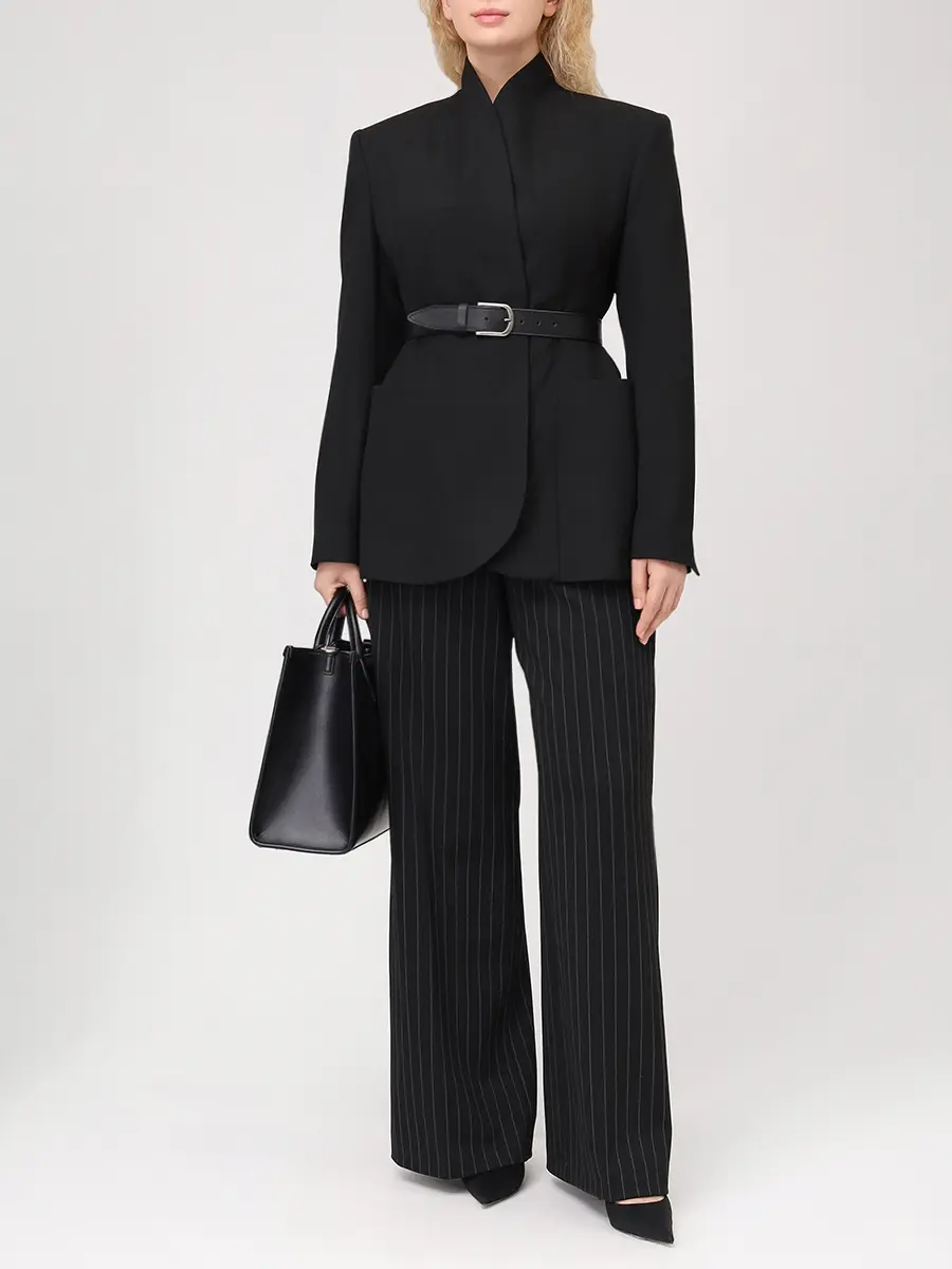 Пиджак из вискозы и шерсти