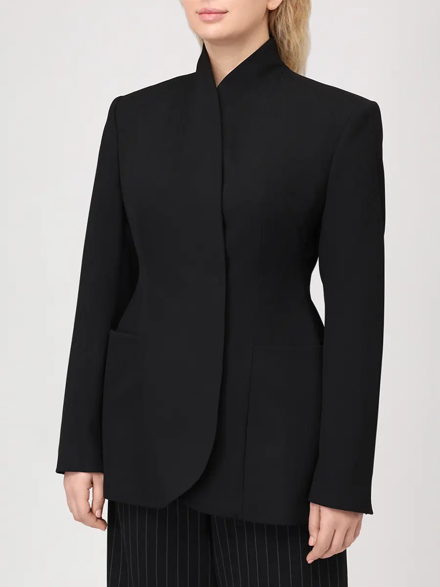 Пиджак из вискозы и шерсти