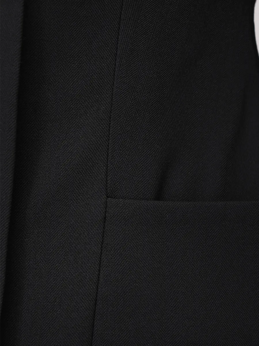 Пиджак из вискозы и шерсти