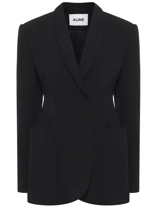 Пиджак из вискозы и шерсти ALINE