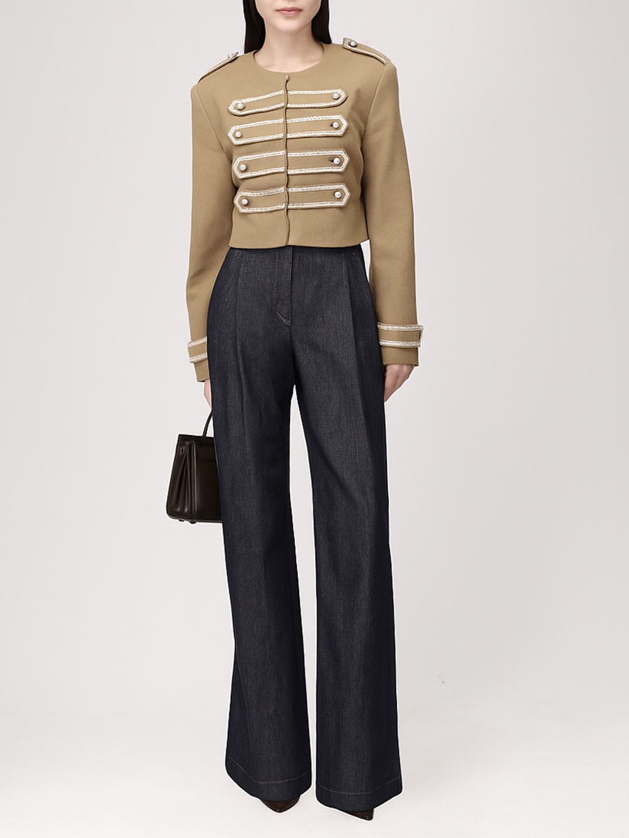 Жакет шерстяной