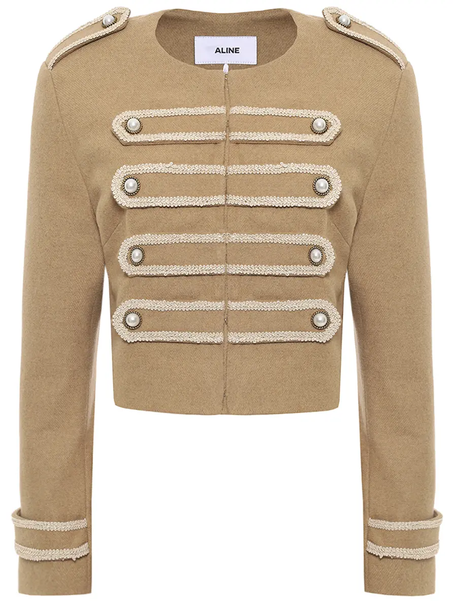 Жакет шерстяной