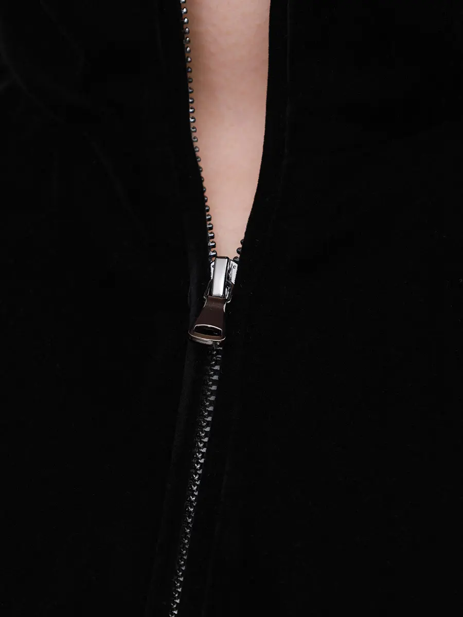 Анорак бархатный