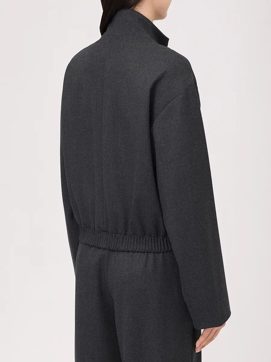 Жакет шерстяной