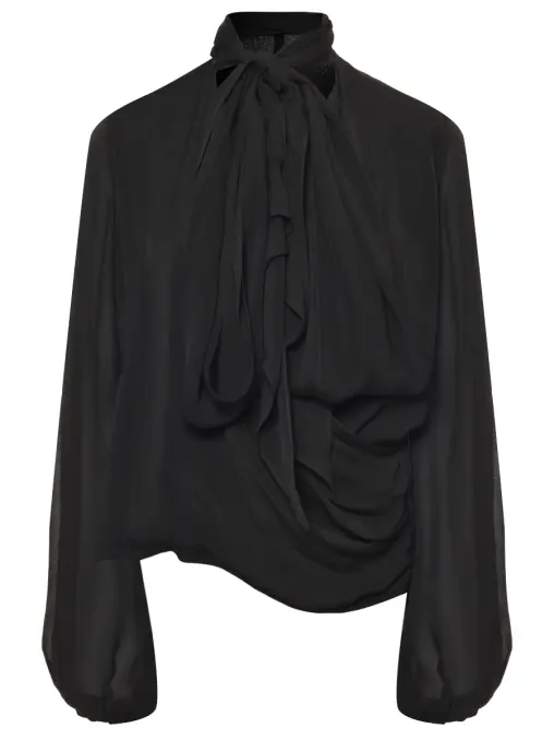 Блуза из крепа ALINE