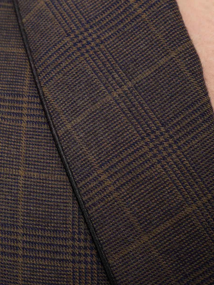 Халат из хлопка и шерсти