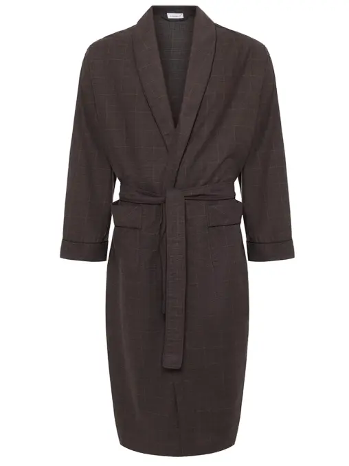 Халат из хлопка и шерсти ZIMMERLI