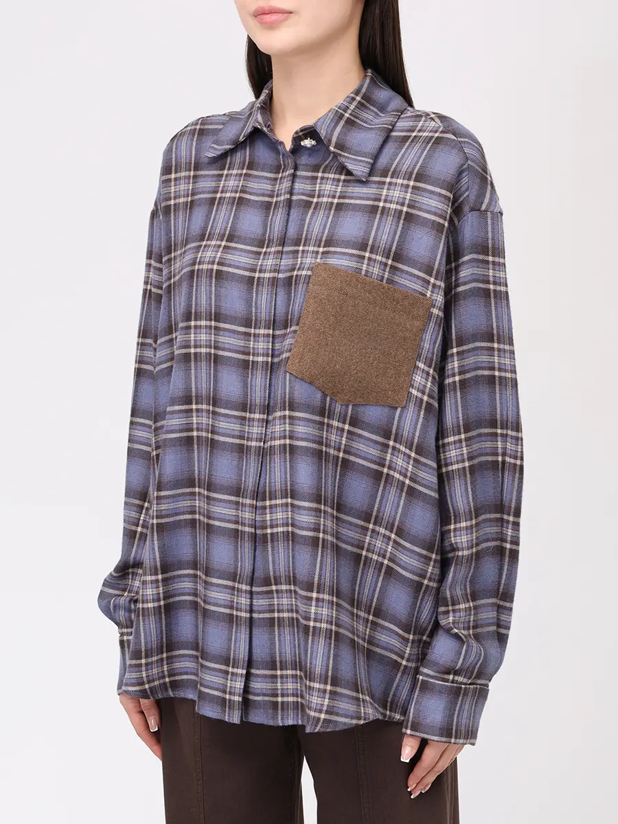 Рубашка из вискозы