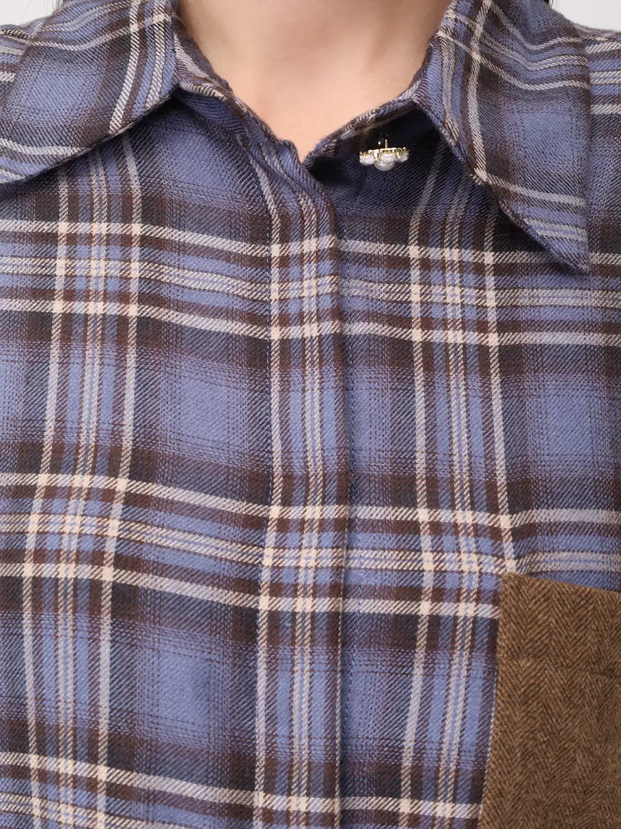 Рубашка из вискозы