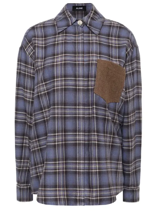 Рубашка из вискозы ALINE