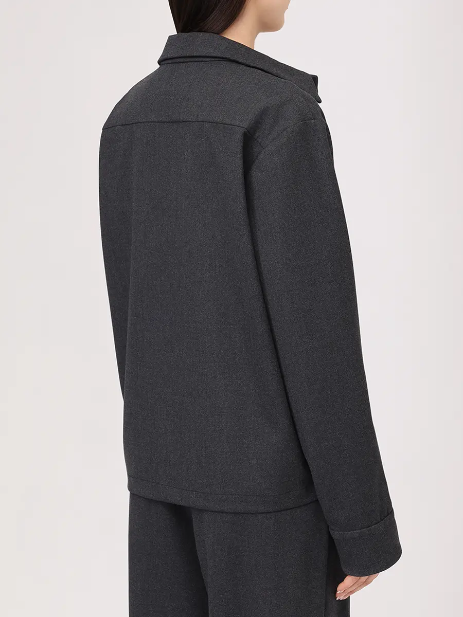 Рубашка шерстяная