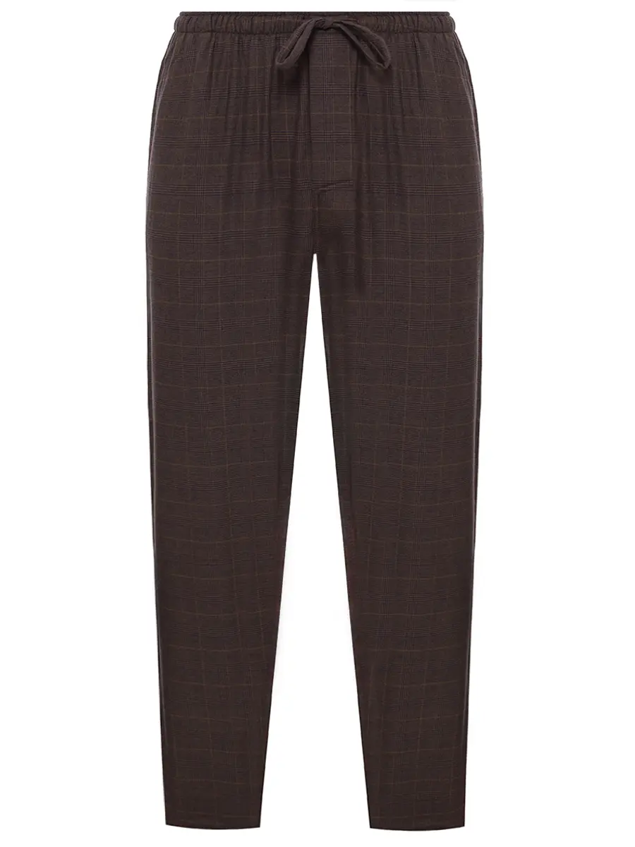 Брюки из хлопка и шерсти