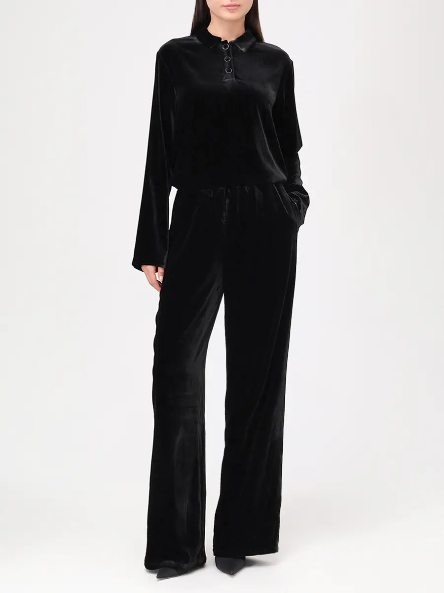 Поло бархатное