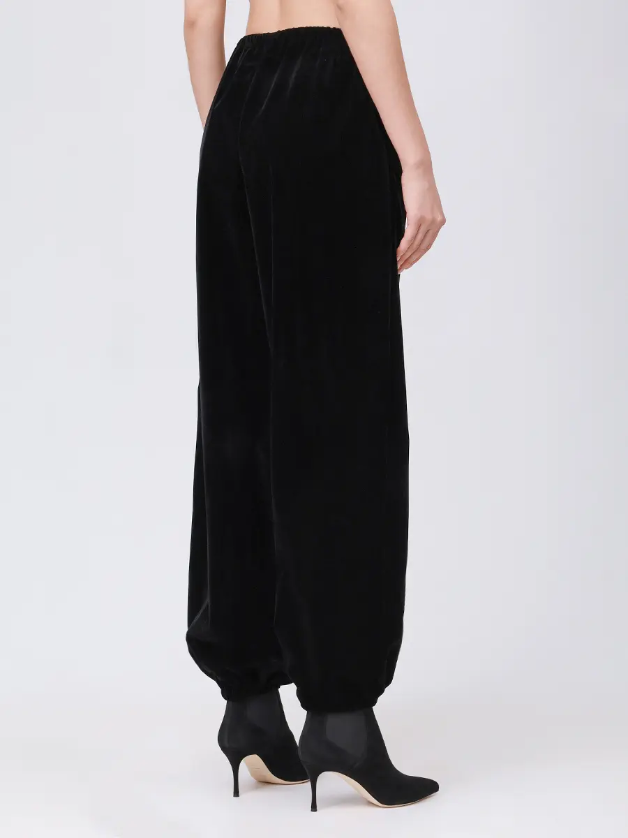 Брюки бархатные