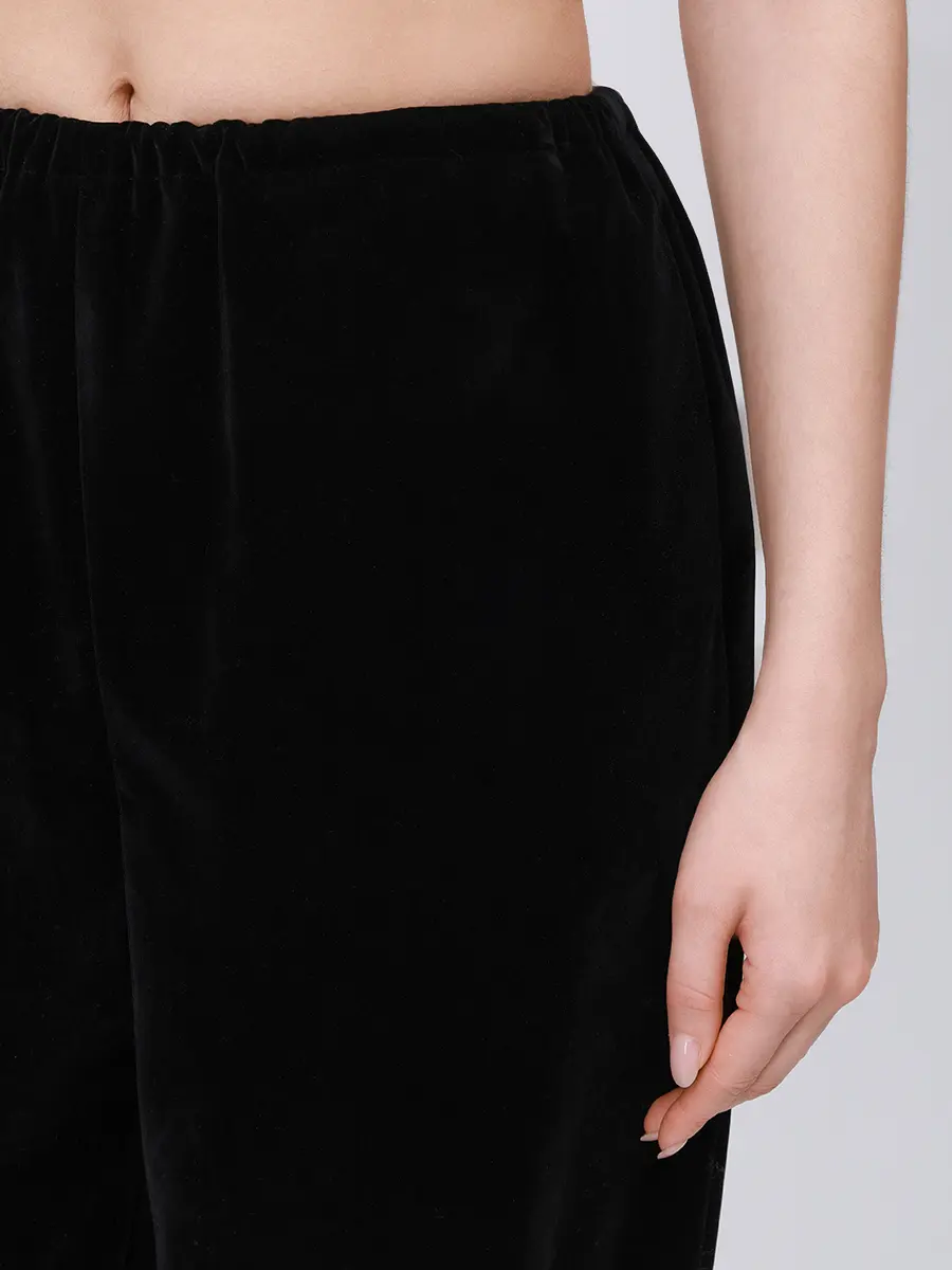 Брюки бархатные