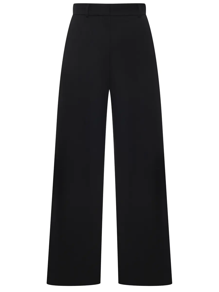 Брюки из вискозы и шерсти