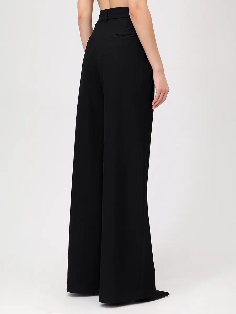 Брюки из вискозы и шерсти