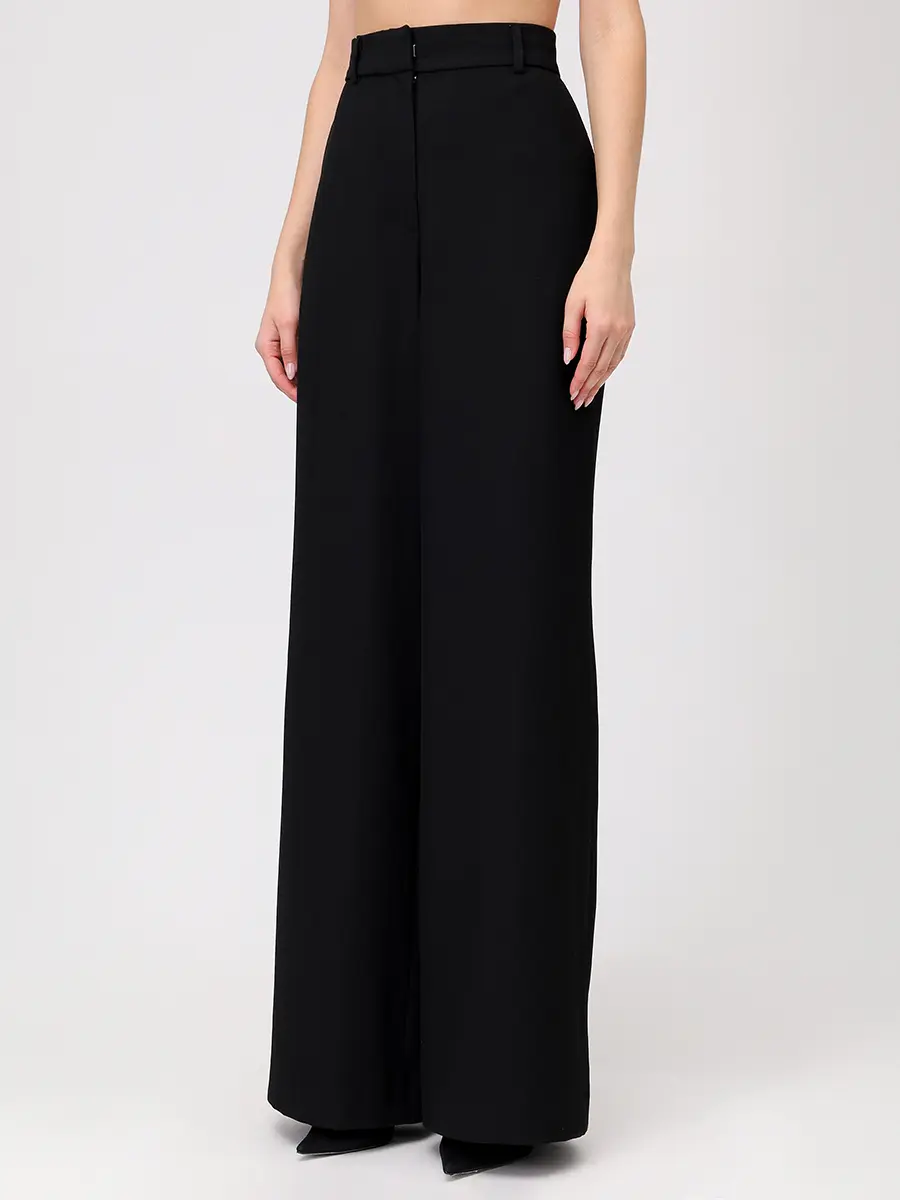 Брюки из вискозы и шерсти