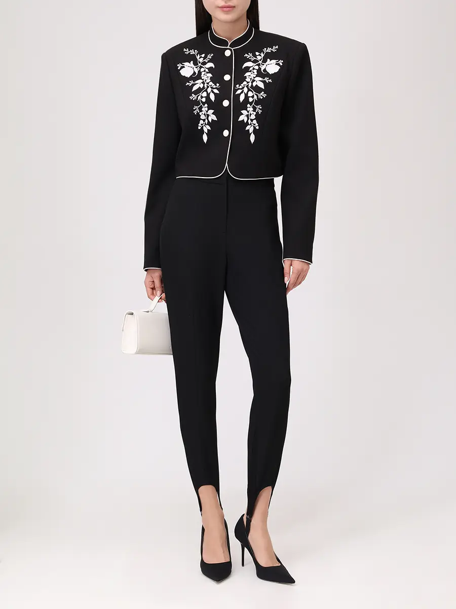 Брюки со штрипками