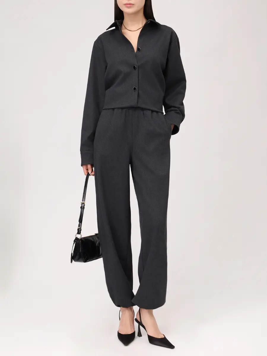 Брюки шерстяные