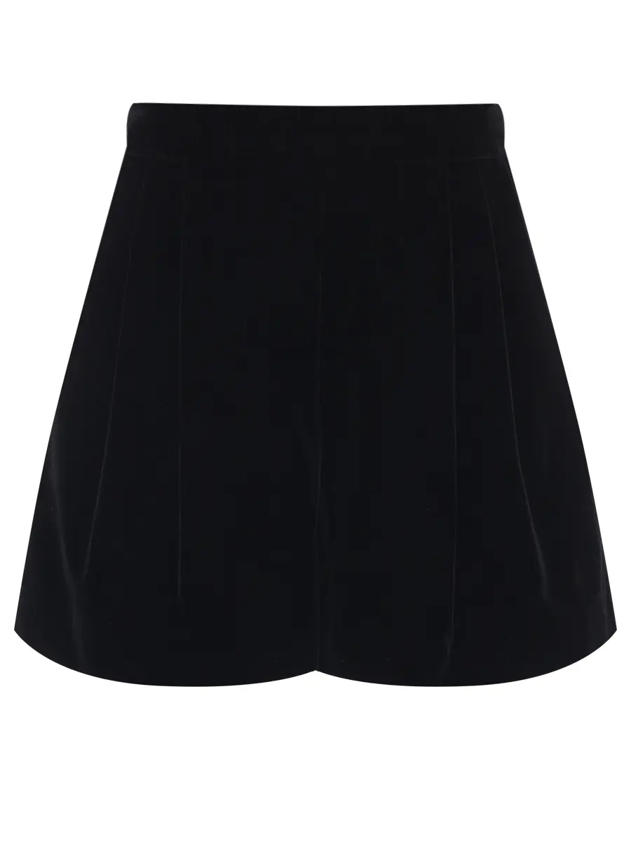 Шорты бархатные