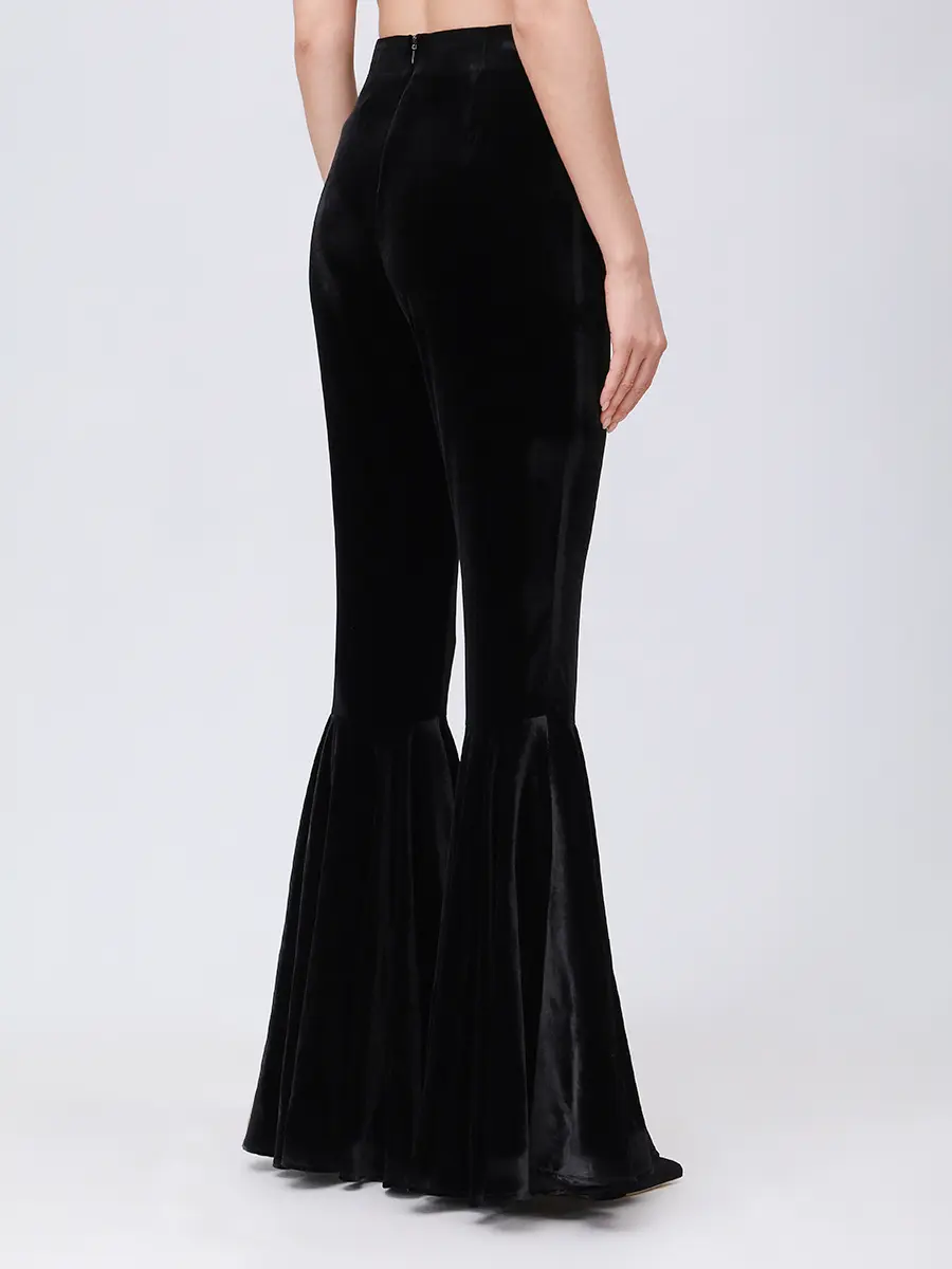 Брюки бархатные