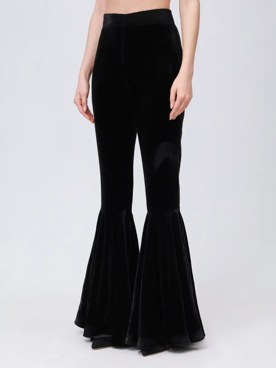 Брюки бархатные