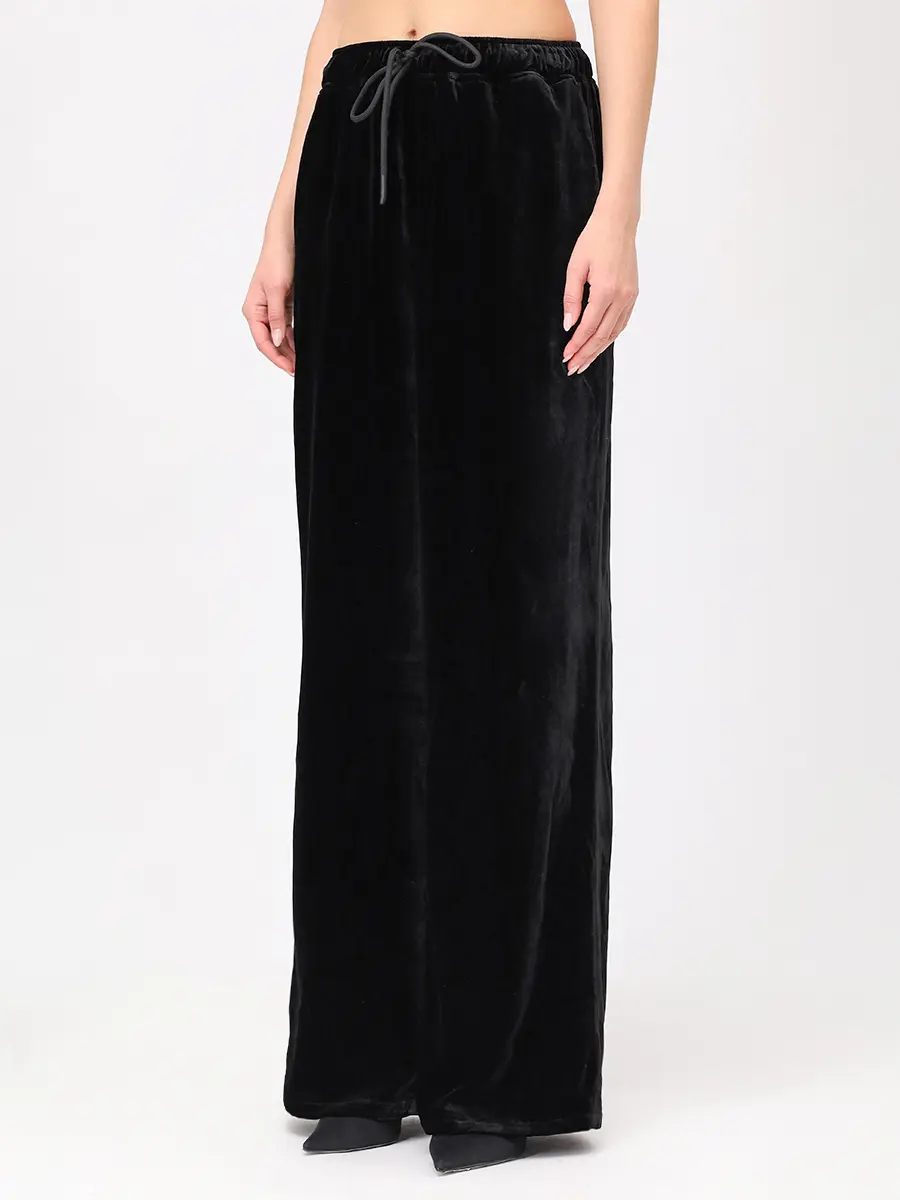 Брюки бархатные