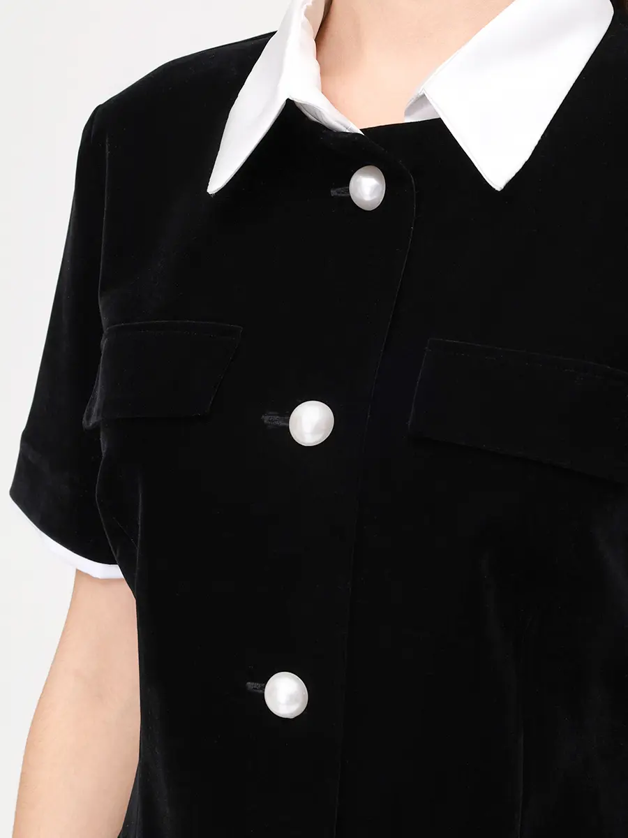 Платье бархатное