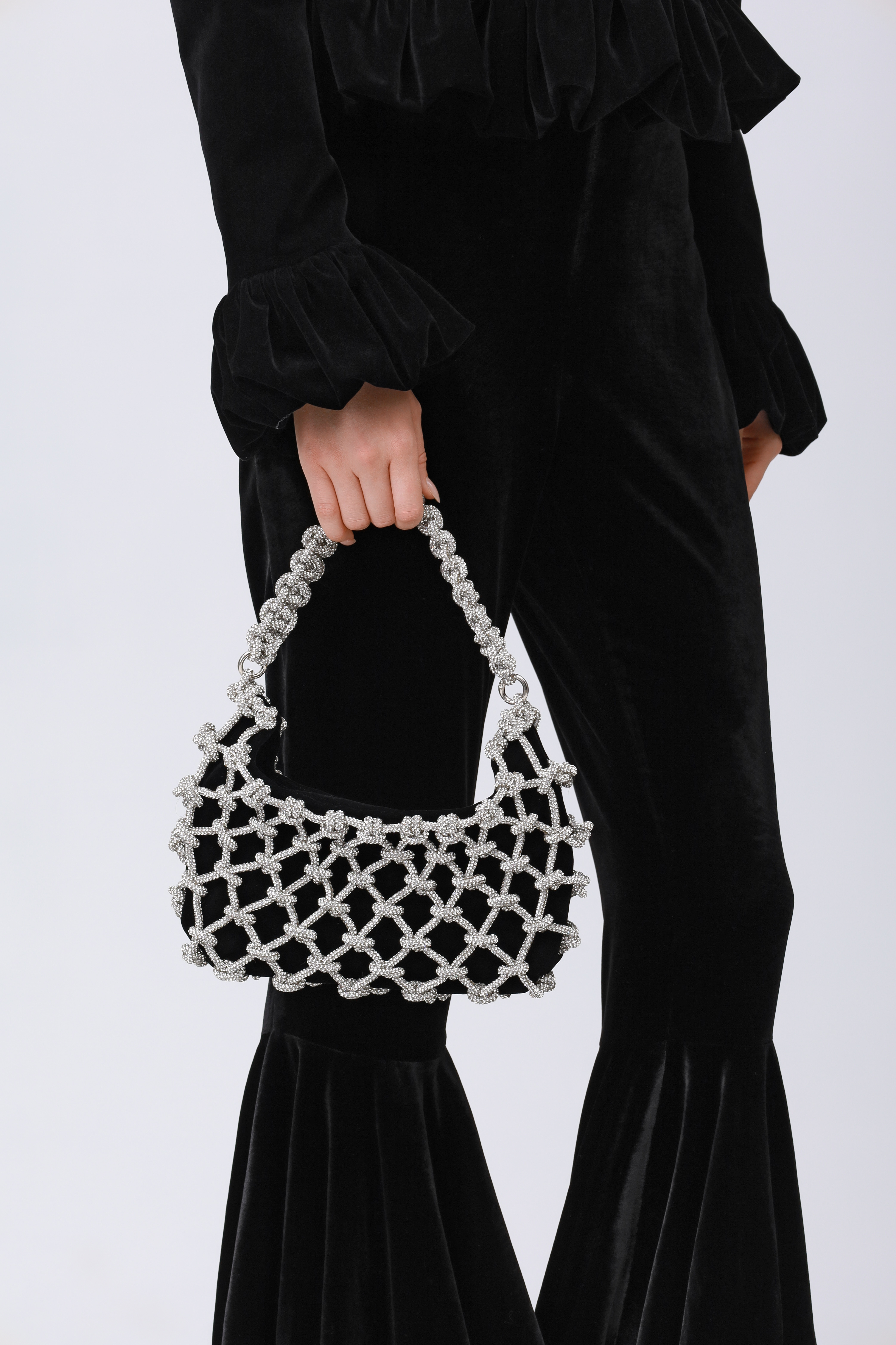 Сумка бархатная