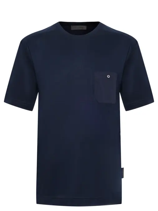 Футболка из хлопка и модала ZIMMERLI