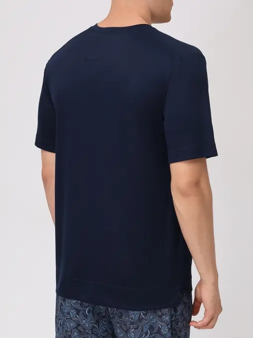 Футболка из хлопка и модала ZIMMERLI