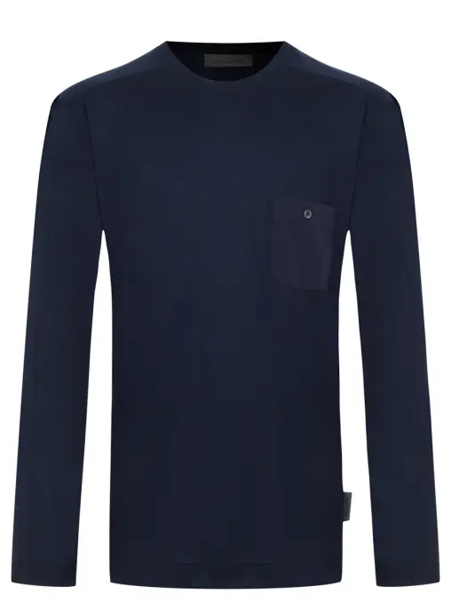 Лонгслив из хлопка и модала ZIMMERLI