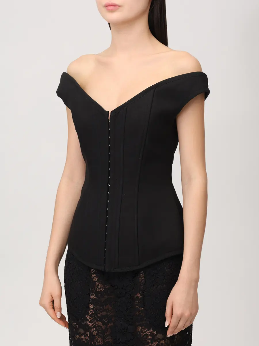 Корсет однотонный