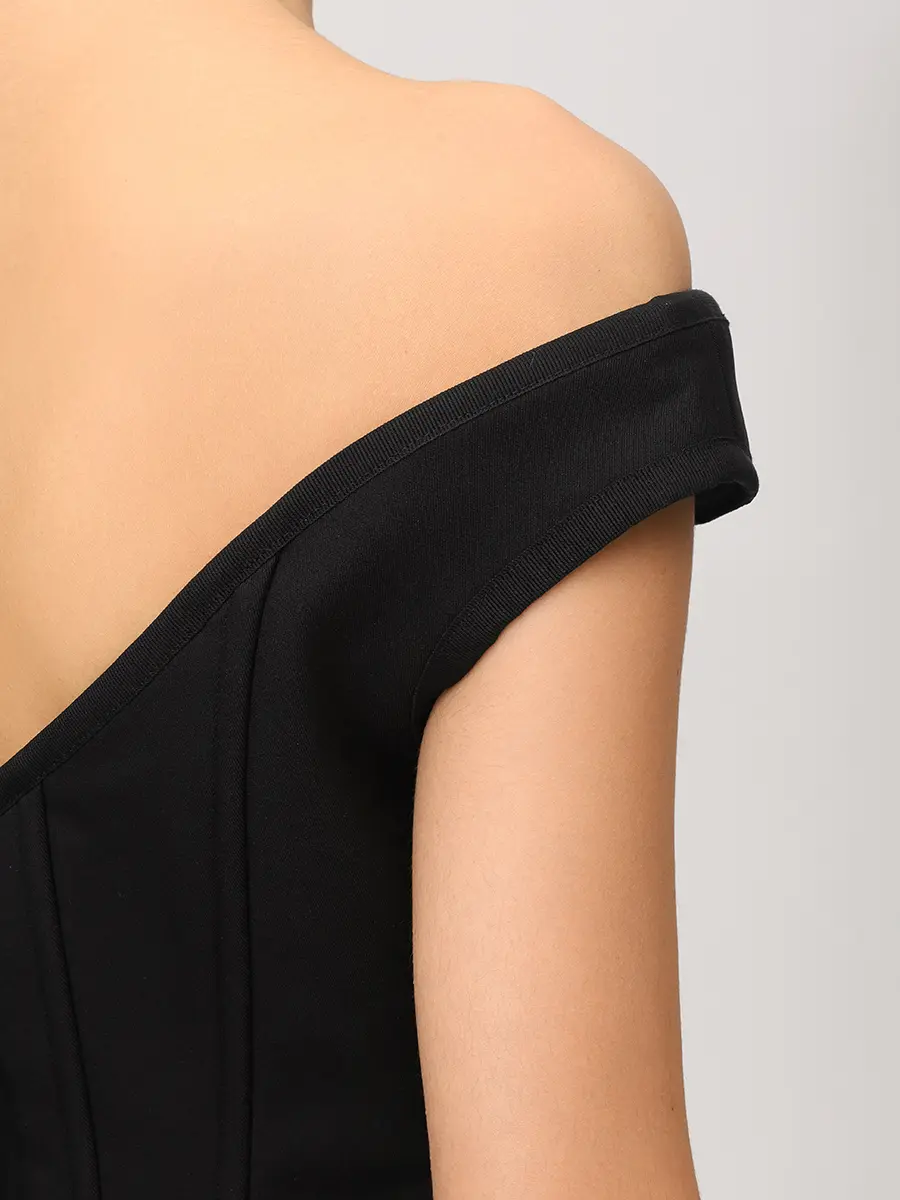 Корсет однотонный