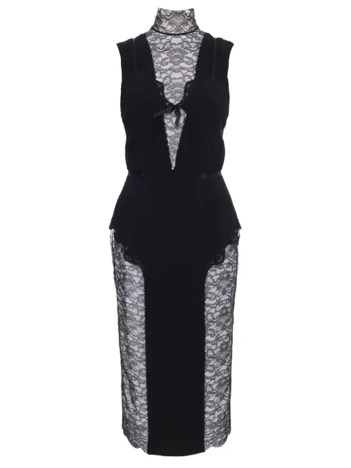 Платье с кружевом DANIIL ANTSIFEROV