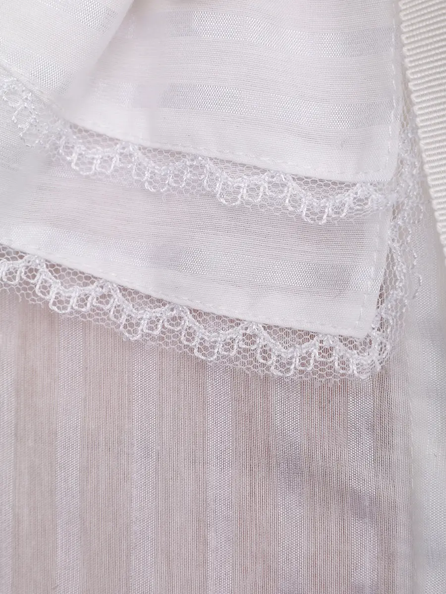 Блуза с жабо