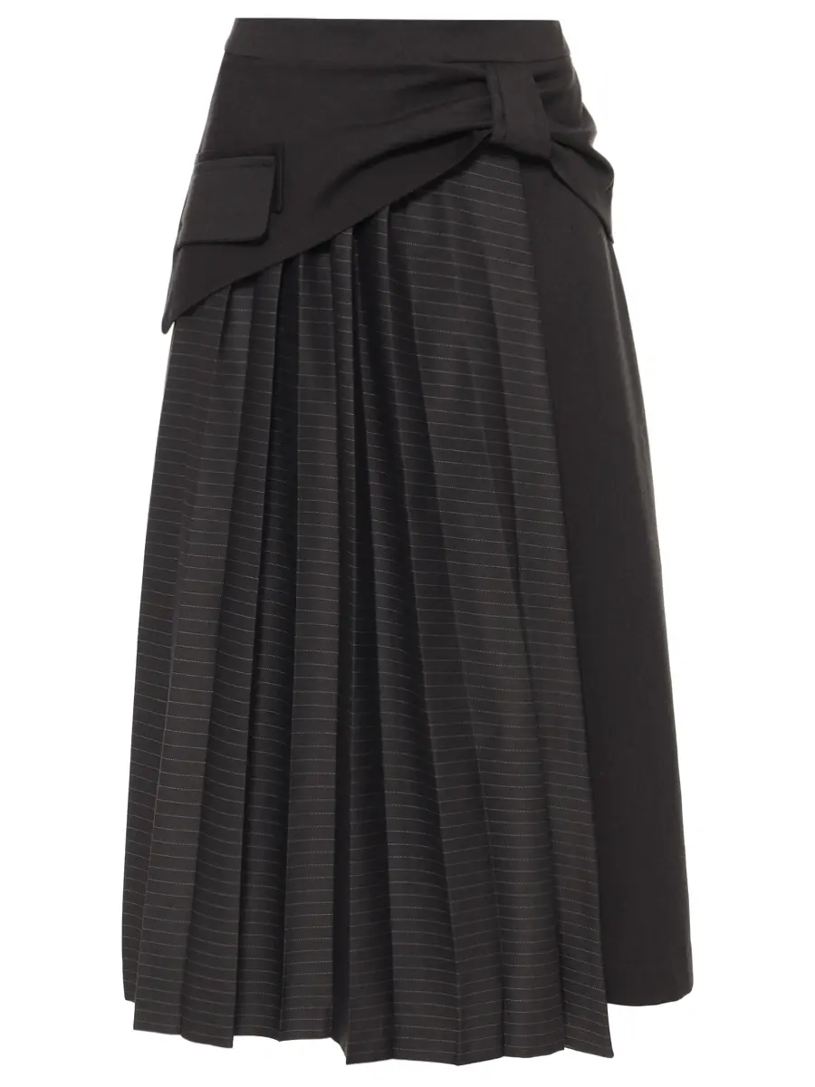 Юбка комбинированная