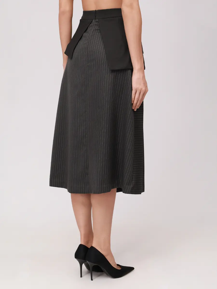 Юбка комбинированная