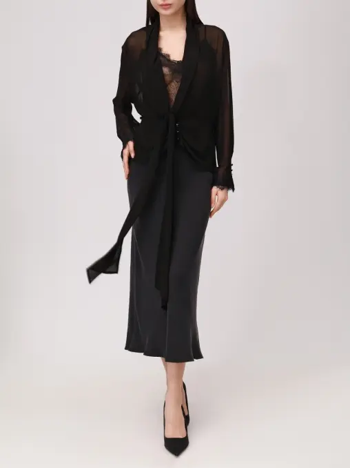 Платье с кружевом LAROOM