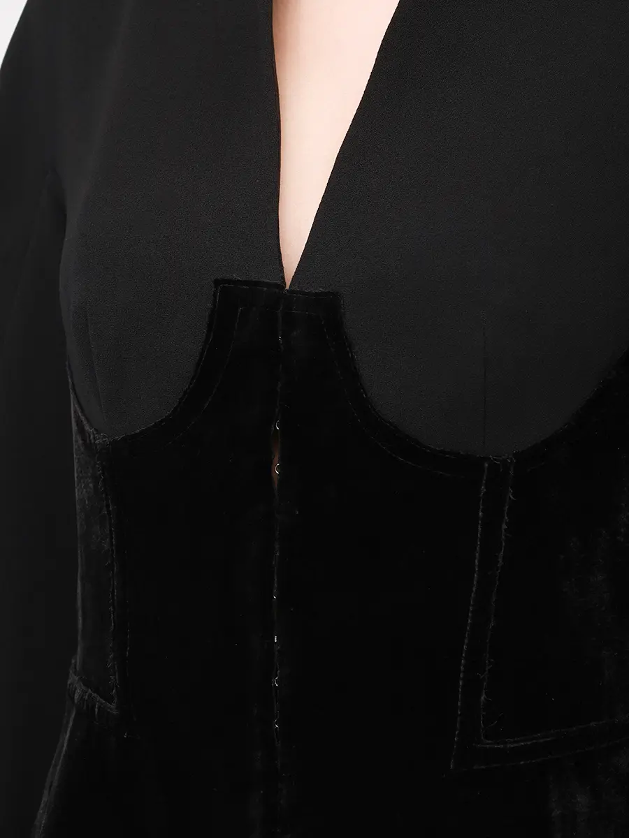 Жакет однотонный