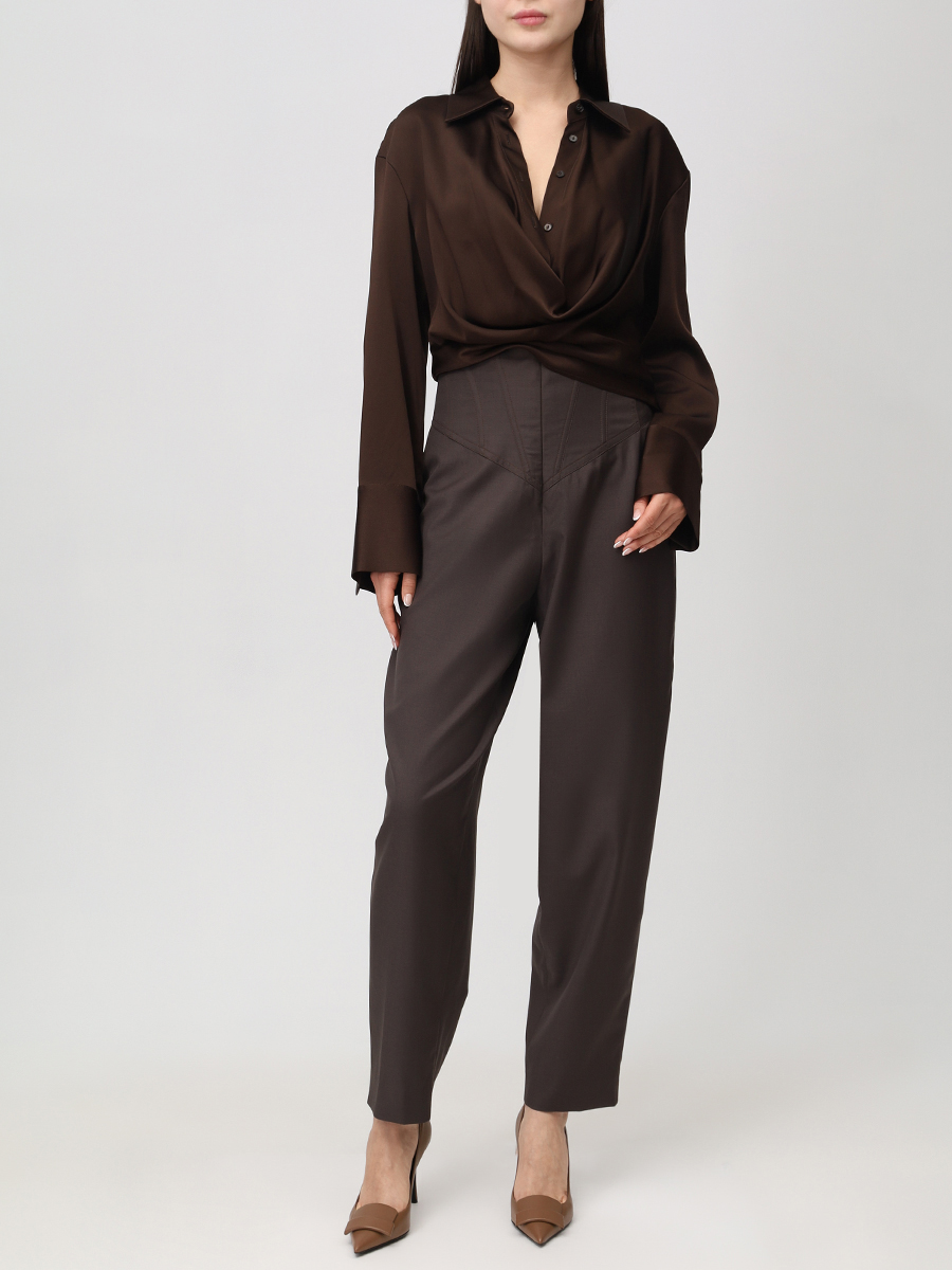 Брюки шерстяные