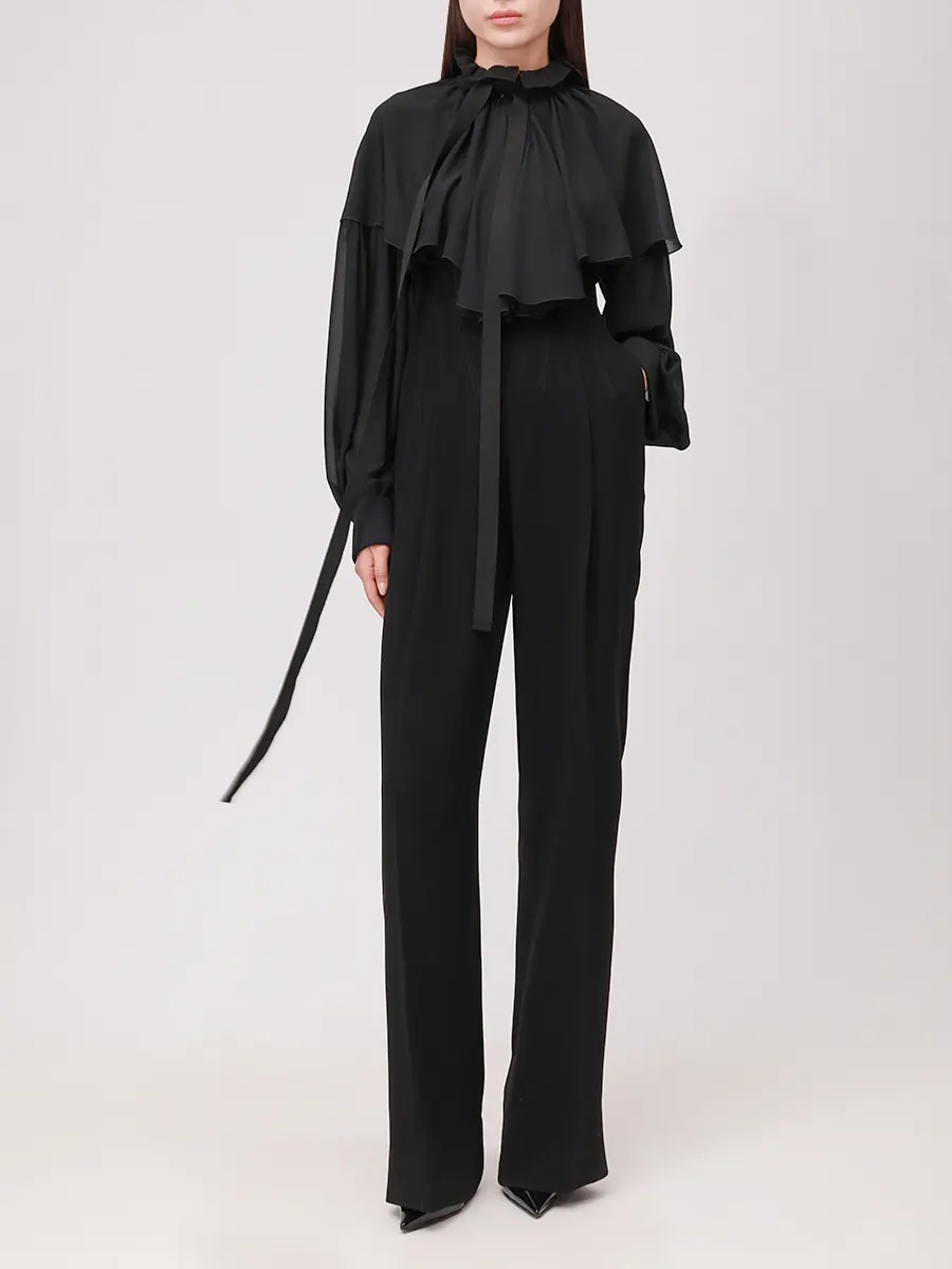 Брюки шерстяные