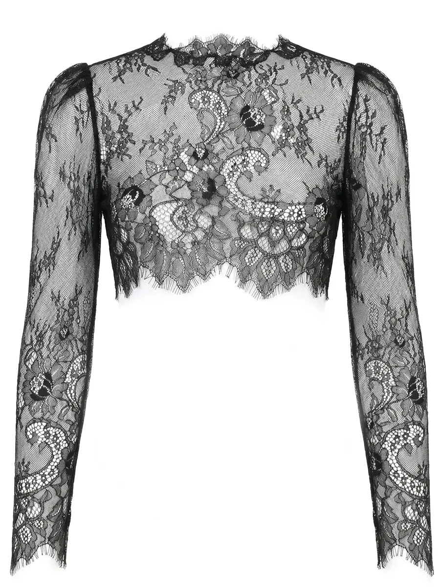 Топ кружевной