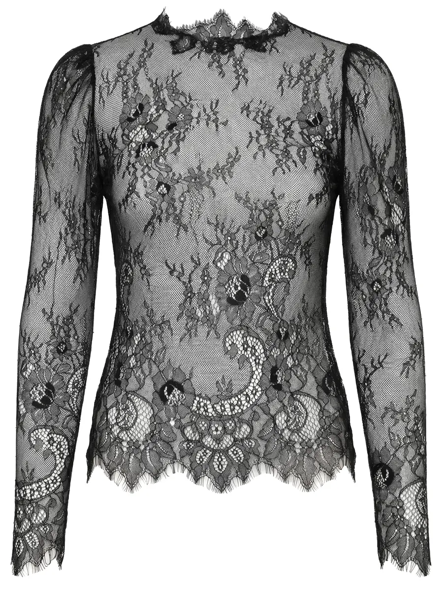 Топ кружевной