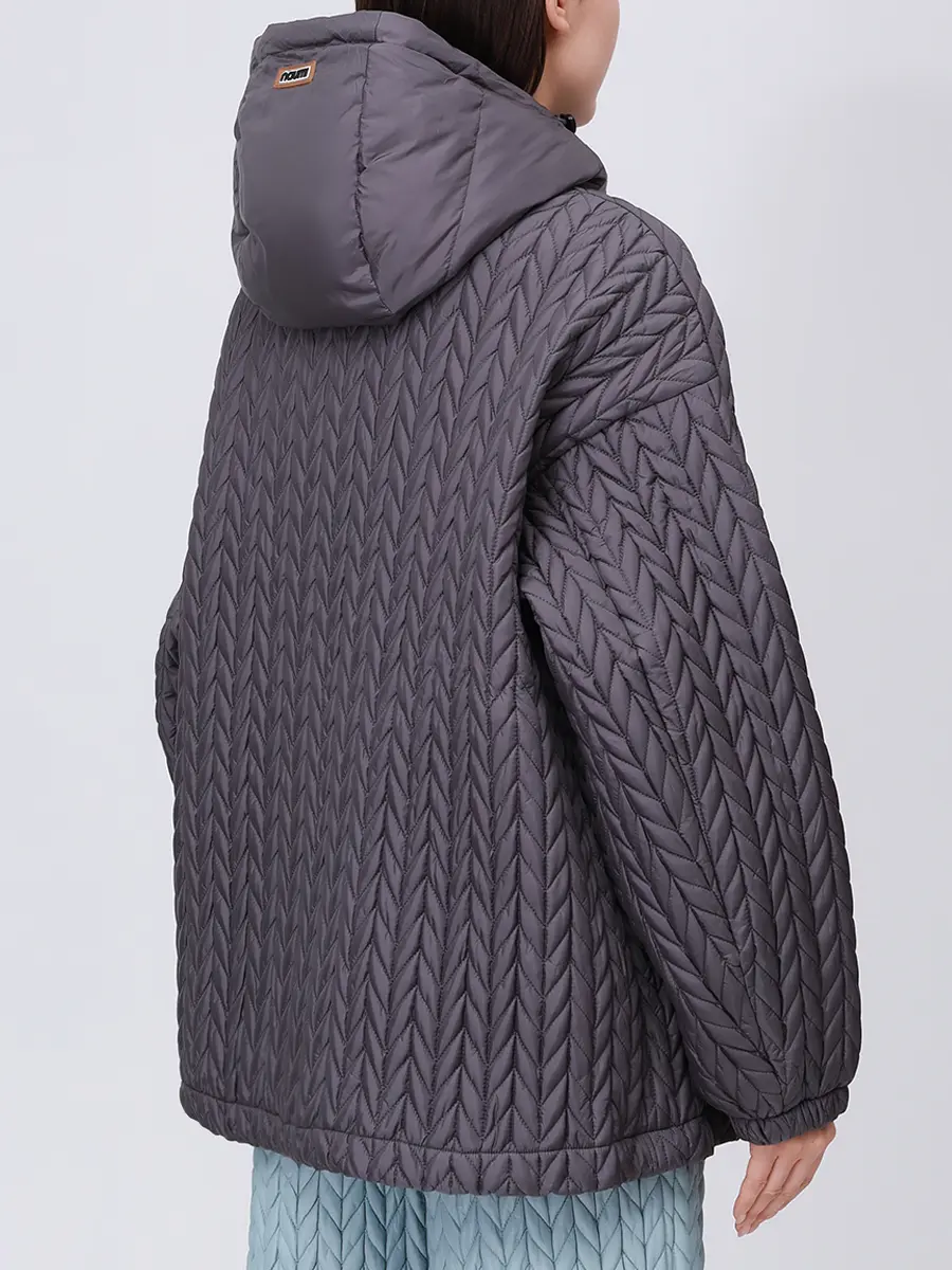 Пуховик стеганый